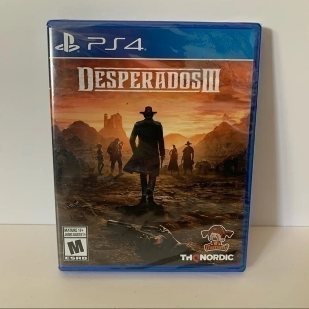 NIB. PS4 Desperados 3 Video Game
